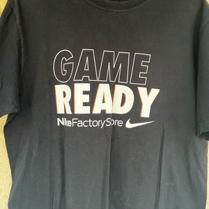 Brand: Nike shirt dry fit 
Size: Large 
Color: black